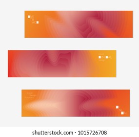 Minimal cover banner template. Geometric halftone colorful gradient texture. Futuristic abstract modern pattern with fluid colors creating digital art. Fluid gradient shape with transparent blend.