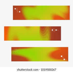Minimal cover banner template. Geometric halftone colorful gradient texture. Futuristic abstract modern pattern with fluid colors creating digital art. Fluid gradient shape with transparent blend.