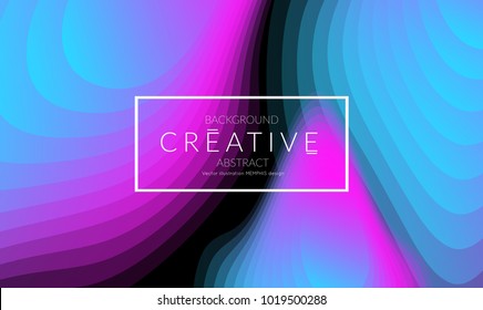 Minimal cover banner template. Geometric halftone colorful gradient texture. Futuristic abstract modern pattern with fluid colors creating digital art. Fluid gradient shape with transparent blend.