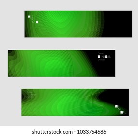 Minimal cover banner template. Geometric halftone colorful gradient texture. Futuristic abstract modern pattern with fluid colors creating digital art. Fluid gradient shape with transparent blend.