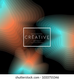 Minimal cover banner template. Geometric halftone colorful gradient texture. Futuristic abstract modern pattern with fluid colors creating digital art. Fluid gradient shape with transparent blend.