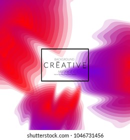 Minimal cover banner template. Geometric halftone colorful gradient texture. Futuristic abstract modern pattern with fluid colors creating digital art. Fluid gradient shape with transparent blend.
