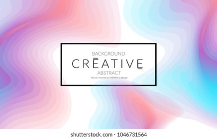 Minimal cover banner template. Geometric halftone colorful gradient texture. Futuristic abstract modern pattern with fluid colors creating digital art. Fluid gradient shape with transparent blend.