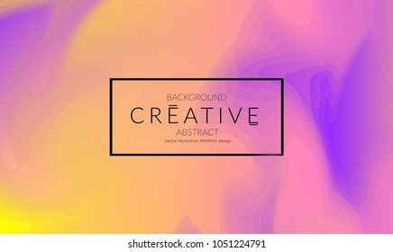 Minimal cover banner template. Geometric halftone colorful gradient texture. Futuristic abstract modern pattern with fluid colors creating digital art. Fluid gradient shape with transparent blend.