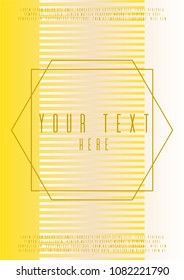 Minimal cover  corporate style.  Vector cover design. Can be used for poster, brochure, magazine, card, book, flyer, banner, anniversary. Trendy corporate style.
