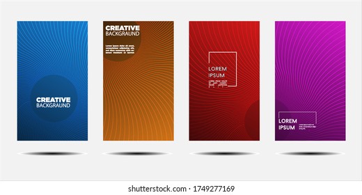 Minimal cover design. Abstract texture, minimal geometric background pattern design. Colorful halftone gradients.  minimal geometric background pattern design. background modern design templates for t
