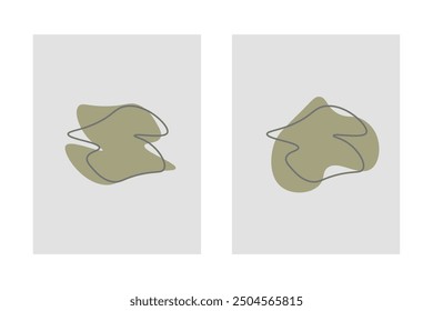 minimal cover design. minimal background, vector illustration.