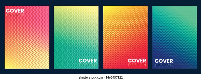 Minimal Cover Design, Colorful Halftone Gradient, Future geometric patterns, Eps10 vector