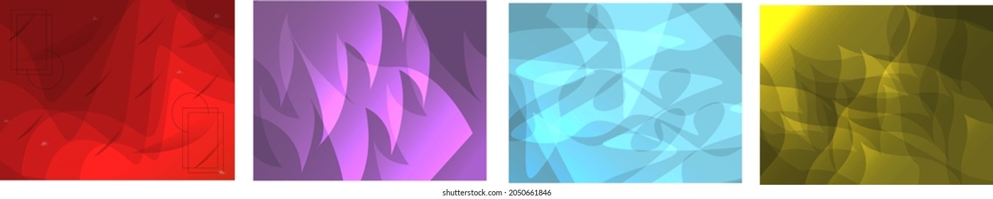 Minimal cover design. Colorful halftone gradient. Future geometric pattern. Eps10 Vector