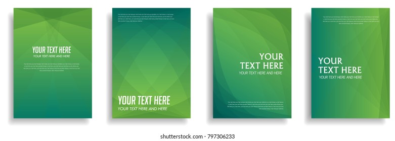 minimal cover design with dynamic colorful gradient halftone. vector template for magazine, brochure, poster, leaflet, banner, flyer in a4 size