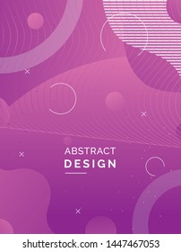 Minimal cover design. Future geometric template, Cool gradient background. Cool colorful background. Applicable for Banners, Placards, Posters, Flyers