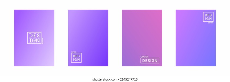 Minimal cover design. Future geometric pattern. gradien color full