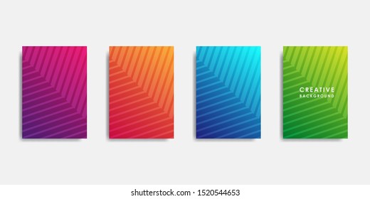 Minimal cover design. modern background template.