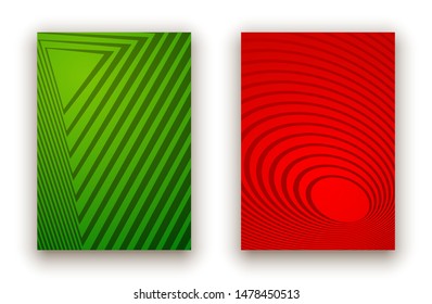 Minimal cover design poster. Colorful halftone gradient shape template banner. Future minimalistic geometric gradient background shape patterns banner poster, flyer. Empty business brochure template