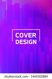 Minimal cover design template with gradient texture for minimal dynamic design. Pages for your text composition. You can use for brochure, banner, flyer, print, presentation, magazine, website.