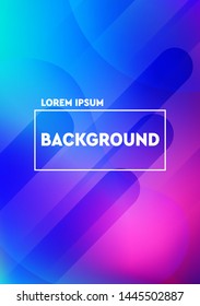 Minimal cover design template with gradient texture for minimal dynamic design. Pages for your text composition. You can use for brochure, banner, flyer, print, presentation, magazine, website.