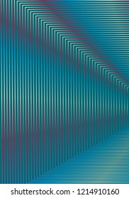 Minimal cover design template. Modern brochure layout. Red white blue vibrant halftone gradients on dark background. Neat trendy abstract cover design.