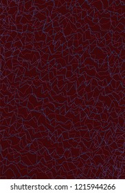 Minimal cover design template. Modern brochure layout. Rainbow vibrant halftone gradients on wine red background. Superb trendy abstract cover design.