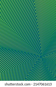 Plantilla mínima de diseño de portada. Diseño moderno de folletos. Gradientes de medio tono vibrante amarillo verde sobre fondo oscuro. Fabuloso diseño de portada abstracta a la moda.