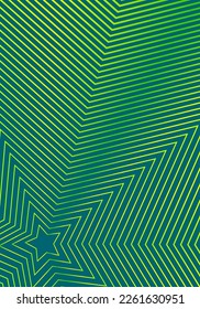 Plantilla mínima de diseño de portada. Diseño moderno de folletos. Gradientes de medio tono vibrante amarillo verde sobre fondo oscuro. Diseño de portada abstracta extra-moderno.