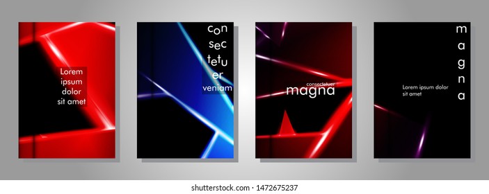 Minimal cover design. Triangular shape vector design background. Applicable for brochures, posters, covers ,banners ,etc 