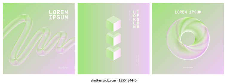 Minimal cover designs. Templates for journal, catalog, posters, business brochures and banner. Futuristic design.Vector template. Eps10