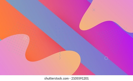 Tapa mínima. Fondo digital. Concepto de arcoiris. Art Landing Page. Marco gráfico. Afiche Vibrante Rosa. Fondo multicolor. El Viajero Futurista Tecnológico. Cubierta mínima violeta