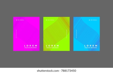 Minimal cover set. Geometric shape pattern. Future design minimalistic.