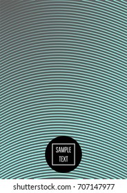 Minimal cover template. Elegant male stripes background. Grey, turquoise noble simple pattern. Lofty clean minimal cover design. Futuristic funky hipster background for posters, placards, banners, ads