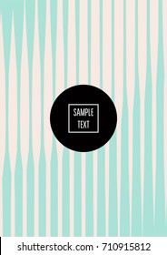 Minimal cover template. Elegant pink and turquoise trendy ads background. Modern business banner, poster template. Noble rich elegant striped waves minimal cover. Gradient faded tender texture pattern
