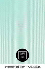 Minimal cover template. Elegant pink and turquoise trendy ads background. Modern business banner, poster template. Noble rich elegant striped waves minimal cover. Gradient faded tender texture pattern