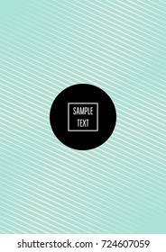 Minimal cover template. Elegant pink and turquoise trendy ads background. Modern business banner, poster template. Noble rich elegant striped waves minimal cover. Gradient faded tender texture pattern