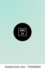 Minimal cover template. Elegant pink and turquoise trendy ads background. Modern business banner, poster template. Noble rich elegant striped waves minimal cover. Gradient faded tender texture pattern