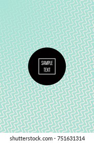 Minimal cover template. Elegant pink and turquoise trendy ads background. Modern business banner, poster template. Noble rich elegant striped waves minimal cover. Gradient faded tender texture pattern