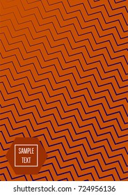 Minimal cover template. Trendy business background in bright purple and orange. Contrast 80s retro template design. Corporate identity, simple minimal covers. Futuristic linear halftone background.