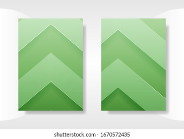 Mínimas plantillas de portada. ilustración geométrica abstracta 3d. Vector Eps10.