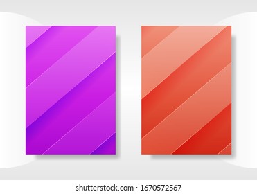 Minimale Titelvorlagen. abstrakte 3D-geometrische Abbildung. EPS10 Vektorillustration.