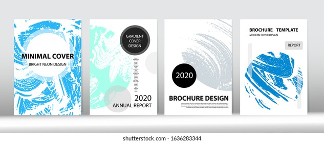 Minimal Cover Vector Design. Funky Cover Set. Soap Textured Corporate Identity Set. Distressed Hand Painted Business Magazine. Dreamy Soap Graphic. Liquid Foam Wallpaper. Cool Simple Page Design.