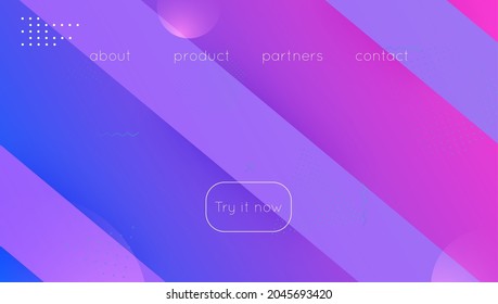 Minimal Cover. Wavy Digital Banner. Neon Journal. Pink Trendy Shape. Color Landing Page. Technology Brochure. Liquid Poster. Plastic Paper. Lilac Minimal Cover
