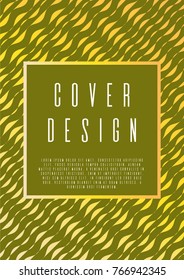 Minimal coverage corporate style.  A4 brochure title sheet. Can be used for poster, brochure, magazine, card, book, flyer, banner, anniversary. Trendy corporate style.
