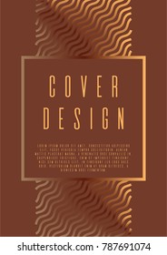Minimal coverage corporate style.  Template in A4.  Can be used for poster, brochure, magazine, card, book, flyer, banner, anniversary. Trendy corporate style.