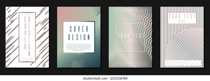 Minimal coverage corporate style.  Vector cover design. Can be used for poster, brochure, magazine, card, book, flyer, banner, anniversary
 Trendy corporate style.