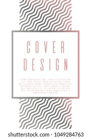 Minimal coverage design for your business. Set of sheets A4.  Can be used for poster, brochure, magazine, card, book, flyer, banner, anniversary
 Trendy corporate style.
