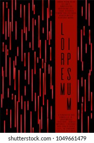 Minimal coverage design for your business. Set of sheets A4.  Can be used for poster, brochure, magazine, card, book, flyer, banner, anniversary. Trendy corporate style.
