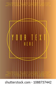 Minimal coverage design for your business. Text frame surface. Can be used for poster, brochure, magazine, card, book, flyer, banner, anniversary
 Trendy corporate style.
