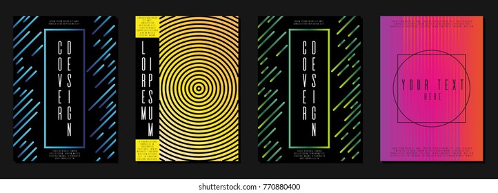 Minimal coverage design for your business. Template in A4.  Can be used for poster, brochure, magazine, card, book, flyer, banner, anniversary
 Trendy corporate style.