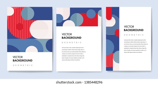 Minimal covers design. Abstract geometric patterns. Vector templates for posters, flyers, banners, book covers, presentations, leaflet, magazine. Eps10 vector