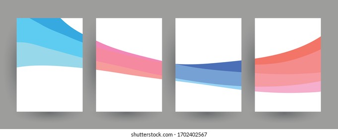 Diseño de cubiertas mínimas. Patrones geométricos abstractos. Vector Eps10.