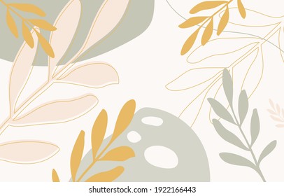 Minimal covers design. Abstract wall arts vector. Trendy set, Design for wall framed prints, canvas poster, artwork as postcard or brochure.Vector illustration.