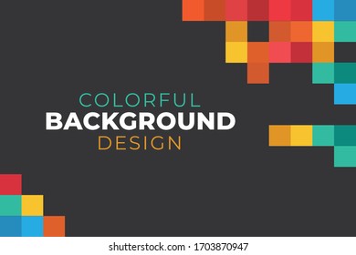 Minimal covers design and background design. Colorful Minimal vector background design and banner design.